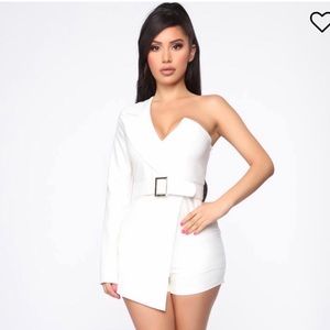 White Romper